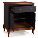 Ver imagem 4 de Balcão 2 Portas 1 Gaveta Pés Luis Xv Hanover 99 x 90 x 45 cm (a X L X P) - Preto - Imbuia Glazer