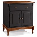 Ver imagem 1 de Balcão 2 Portas 1 Gaveta Pés Luis Xv Hanover 99 x 90 x 45 cm (a X L X P) - Preto - Imbuia Glazer