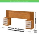 Ver imagem 4 de Cabeceira Casal Extensível Valência