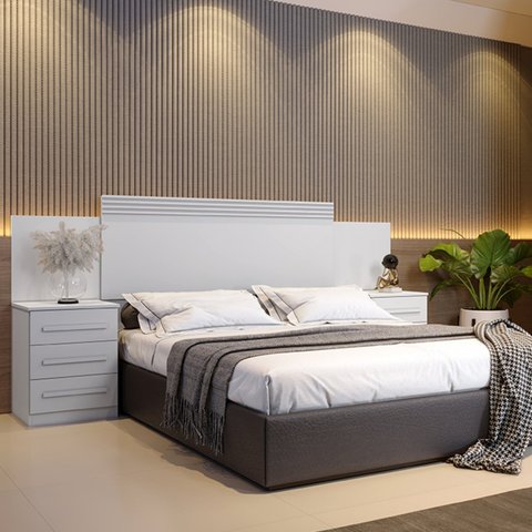 Cabeceira Casal Extensível 230 a 250 Cm Império