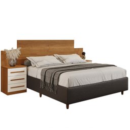 Cabeceira Casal Extensível 230 a 250 Cm Império - 3 Cabeceira Casal Extensível 230 a 250 Cm Império - 3