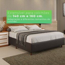 Cabeceira Casal Extensível 230 a 250 Cm Império - 7 Cabeceira Casal Extensível 230 a 250 Cm Império - 7