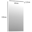 Ver imagem 3 de Espelho Para Banheiro Com Painel Branco 60x100 B06 Delta - Lyam Decor