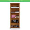 Ver imagem 4 de Organizador com Espelho 191 x 53 cm Diamante Marrom/Cinamomo