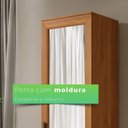 Ver imagem 7 de Organizador com Espelho 191 x 53 cm Diamante Marrom/Cinamomo