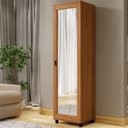 Ver imagem 2 de Organizador com Espelho 191 x 53 cm Diamante Marrom/Cinamomo