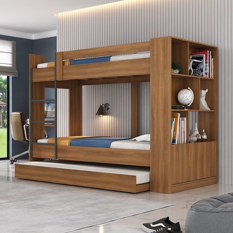 Treliche com Estante 2 Portas 6 Nichos Yescasa