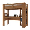 Ver imagem 2 de Cama Juvenil Montreal com Escrivaninha Multifuncional