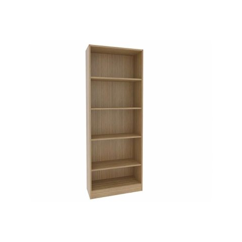 Estante Livreiro de Escritório Me4141 C/ 4 Prateleiras Amêndoa - Tecno Mobili