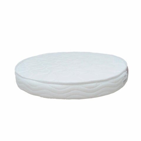 Colchão para Mini Berço 69x77x10cm Wave Divicar Móveis Branco