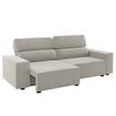 Ver imagem 2 de Sofá Retrátil e Reclinável 3 Lugares 2m Veludo Lion