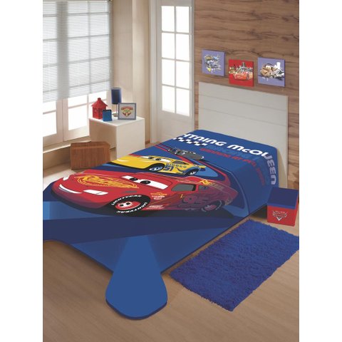 Cobertor Infantil 1,50x2,00 Disney Cars Racing Hero Jolitex