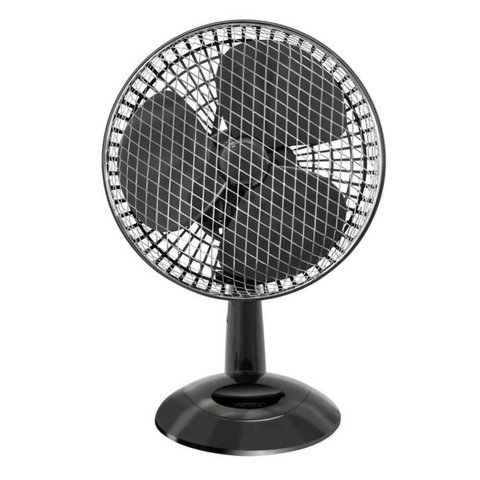 Ventilador Mesa e Parede 18cm - 20w 127v - Fan Preto - Fame