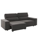 Ver imagem 2 de Sofá Retrátil e Reclinável 3 Lugares 2m Veludo Lion