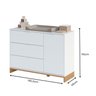 Cômoda Infantil 3 Gavetas e 1 Porta Cubo - 3