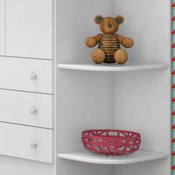 Guarda Roupa 825 Infantil 2 Portas 3 Gavetas - 7