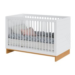 Berço Infantil 2 em 1 Mdf/madeira Maciça Cubo - 4