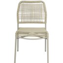 Ver imagem 3 de Cadeira em Aço Carbono e Corda Náutica em Polietileno para Área Externa Leme