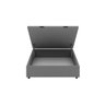 Base Cama Box Baú Viúva Linho Cinza SkyBox - 4