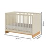 Berço Infantil 2 em 1 Mdf/madeira Maciça Cubo - 3