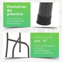 Ver mais imagens de Conjunto de Mesa Tampo de Granito Ocre com 6 Cadeiras Lorena Yescasa Cinza/Paraopeba/Mart Prata