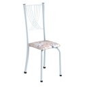 Ver imagem 5 de Conjunto de Mesa Tampo de Granito Ocre com 8 Cadeiras Lorena Yescasa