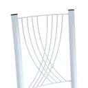 Ver imagem 7 de Conjunto de Mesa Tampo de Granito Ocre com 6 Cadeiras Lorena Yescasa Branco/Botanic Bege