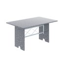 Ver imagem 4 de Conjunto de Mesa Tampo de Granito Ocre com 6 Cadeiras Lorena Yescasa Branco/Paraopeba
