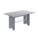 Ver imagem 4 de Conjunto de Mesa Tampo de Granito Ocre com 6 Cadeiras Lorena Yescasa