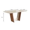 Mesa para Sala de Jantar 160x90cm com Vidro Lapidado - 3