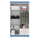 Ver imagem 5 de Guarda Roupa 4 Portas 2 Gavetas Infantil Encanto MDP 100cm