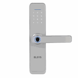 Fechadura Digital de Embutir Wi-fi Esf-de4000b Elsys Prata - 1