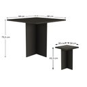 Ver imagem 4 de Conjunto Mesa 4 Banquetas Hcl Preto