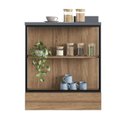 Ver imagem 2 de Balcão Prateleira 80cm Cozinha Viena