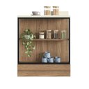 Ver imagem 2 de Balcão Prateleira 80cm Cozinha Viena