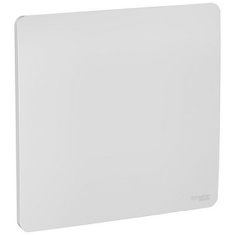 Placa 4x4 Cega Gamma Silver Orion - S730200274 - Schneider Placa 4x4 Cega Gamma Silver Steck