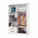 Ver imagem 3 de Guarda Roupa Casal Lu 4 Portas 2 Gavetas Carioca Móveis