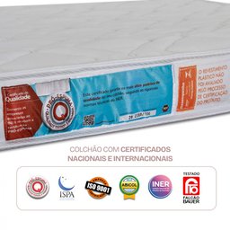 Colchão para Berço Desmontável Chiqueirinho Cercadinho D17 100x70x6cm - Bf Colchões - 4