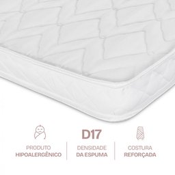 Colchão para Berço Desmontável Chiqueirinho Cercadinho D17 100x70x6cm - Bf Colchões - 3