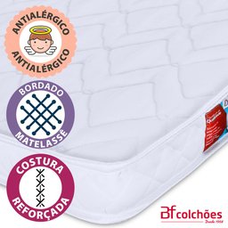 Colchão Berço BF Para Mini Desmontável Chiqueirinho Cercadinho 100x70x6cm -  - 5
