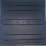 Piso Tátil Direcional Pvc Preto 16peças 25x25cm - 1