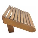 Ver imagem 2 de Kit com 2 Descanso de Pé, Peseira Adirondack, em Garapa