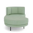 Ver imagem 4 de Sofá Chaise Longue Sala de Estar Living Lucca Esquerdo D02 Linho Verde D-477 - Lyam Decor