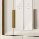 Ver mais imagens de Guarda Roupa Casal 237cm com Espelho Archi Freijó/off Z17 - Mpozenato