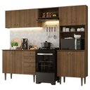 Ver imagem 3 de Armário de Cozinha Compacta 235cm Rustic Gourmet Madesa 01
