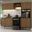 Ver imagem 1 de Armário de Cozinha Compacta 235cm Rustic Gourmet Madesa 01