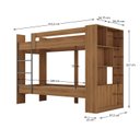 Ver imagem 3 de Beliche Jonava 2 Portas com Estante YesCasa