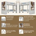 Ver imagem 4 de Beliche Jonava 2 Portas com Estante