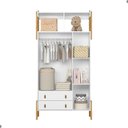 Ver imagem 4 de 4375 - G. Roupa 3pts/2gv C/nicho Fantasia Branco Acetinado (4375.3)