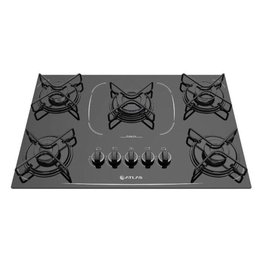Cooktop Atlas 5 Bocas Agile Up Glass Preto Bvolt - 4
